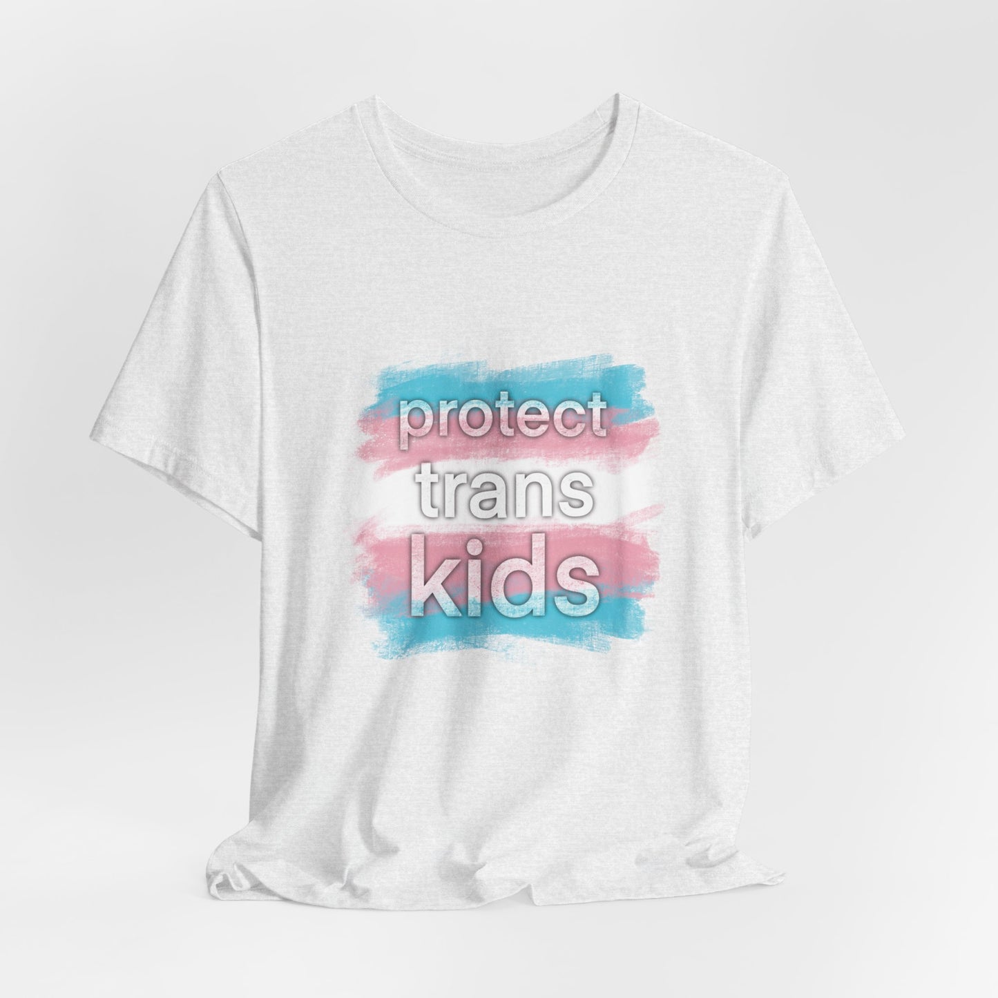 Protect Trans Kids - Trans Rights, Straight-fit T-Shirt