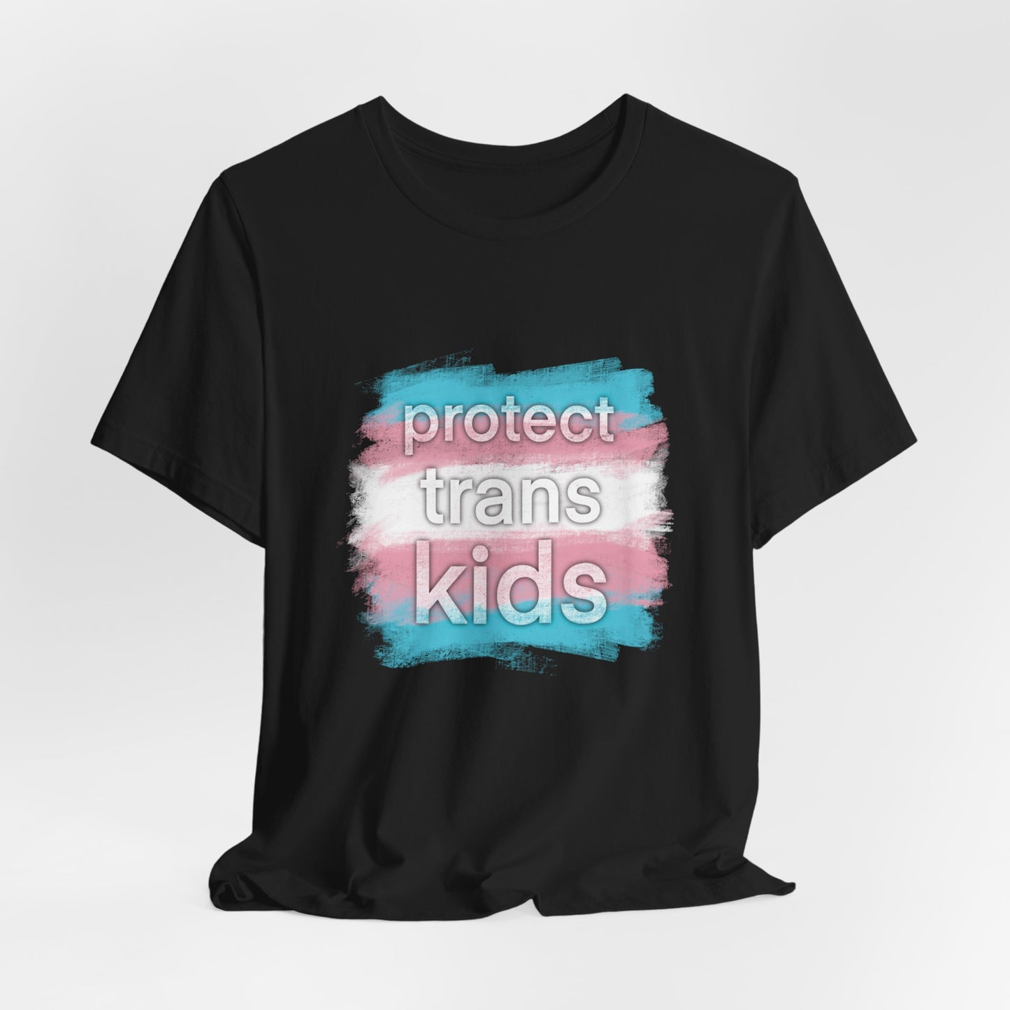 Protect Trans Kids - Trans Rights, Straight-fit T-Shirt