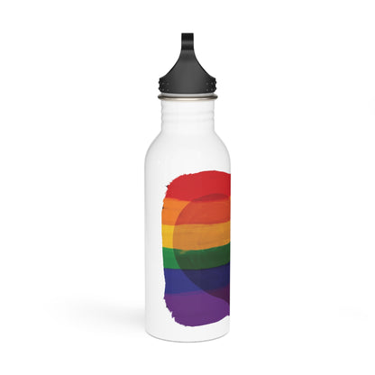 Heart - Pride Colours,aStainless Steel Water Bottle