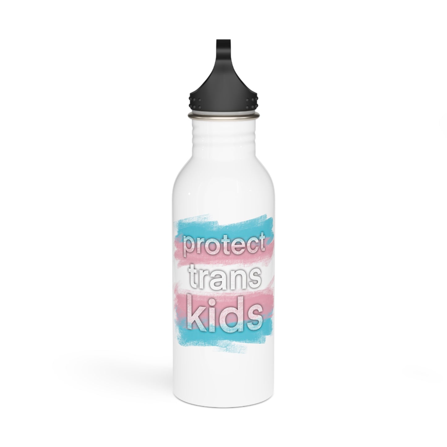 Protect Trans Kids - Stainless Steel Water Bottle