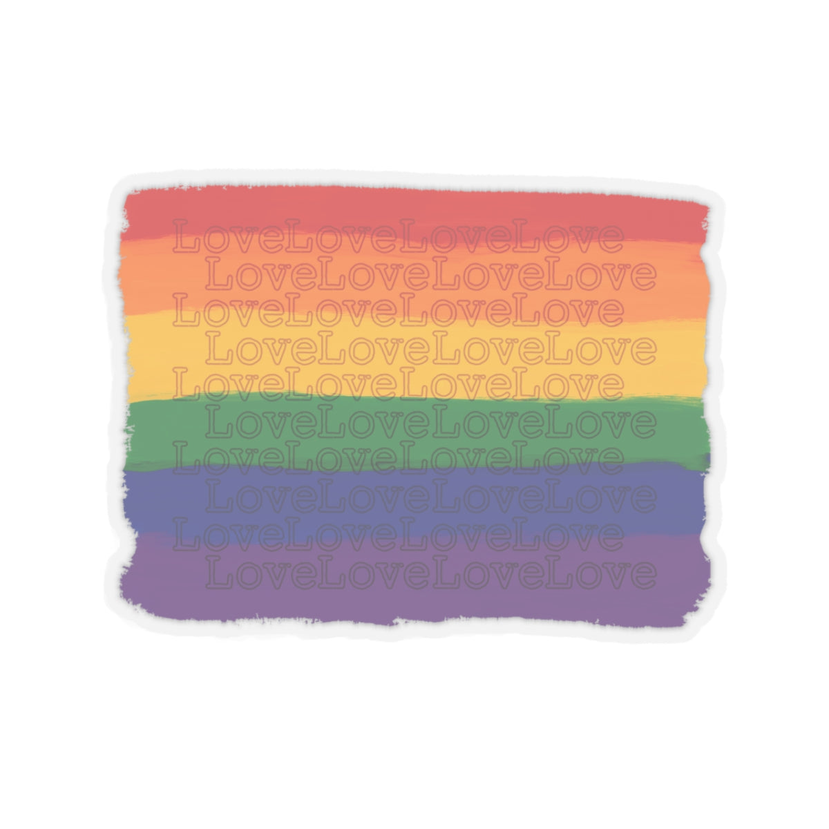 All You Need - Classic Pride Colours - Stickers