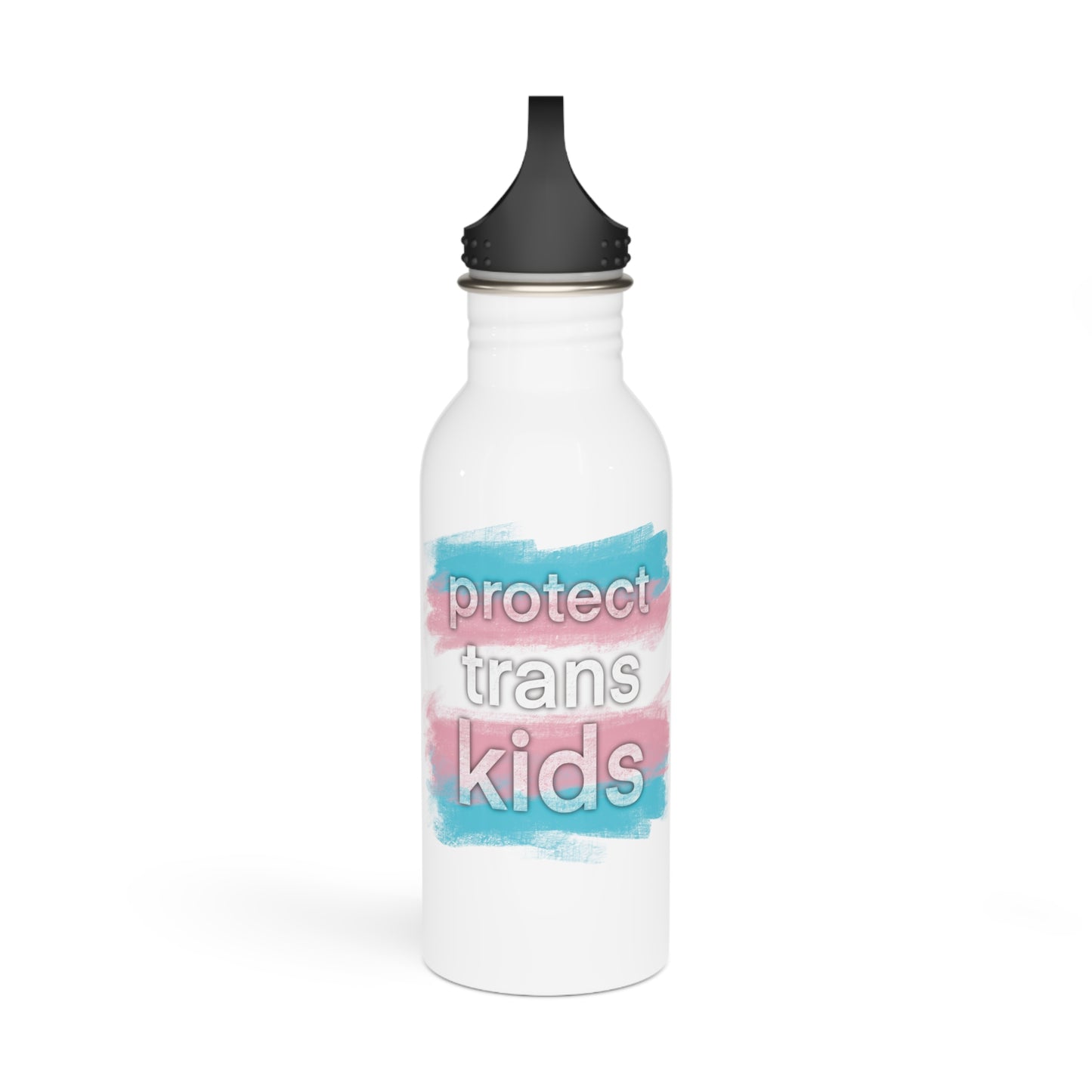 Protect Trans Kids - Stainless Steel Water Bottle