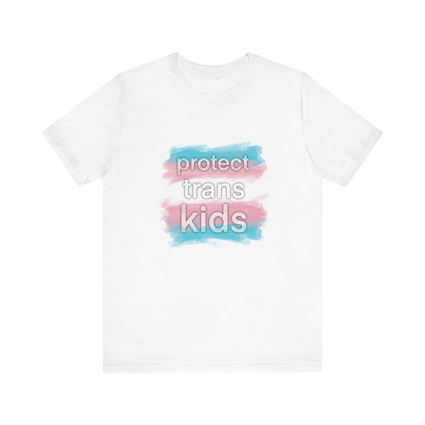 Protect Trans Kids - Trans Rights, Straight-fit T-Shirt